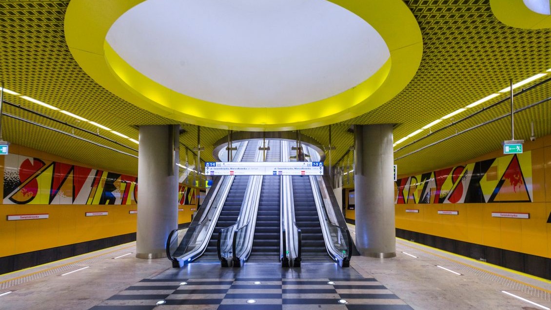 Warsaw Metro Line II “Szwedzka”